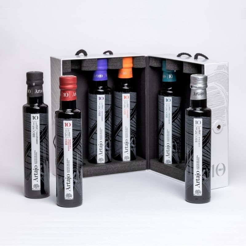 spanish olive oil set for gifts artajo