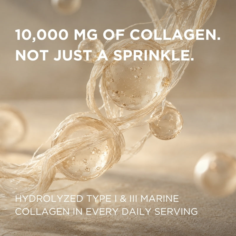 Collagenix Forte - Hydrolyzed Marine Collagen with Vitamin C, Zinc & Copper