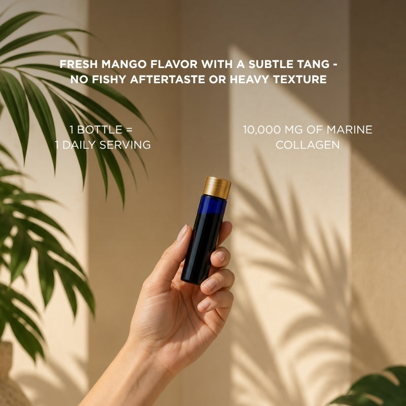 Collagenix Forte - Hydrolyzed Marine Collagen with Vitamin C, Zinc & Copper