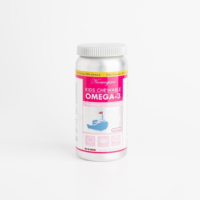 fish oil for children kids chewable omega 3 norwegian pharma