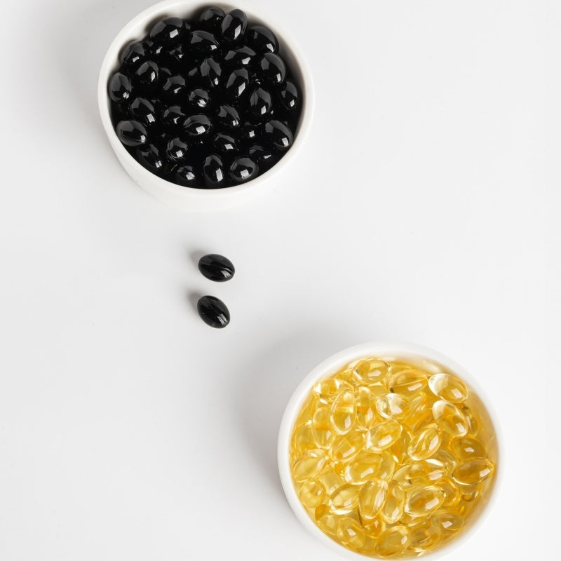 cholesterol lowering set from norwegian fish oil and bilberry extract norwegian pharma capsules