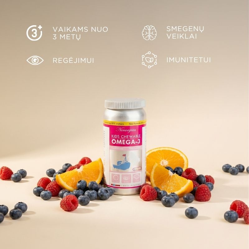 Kids Chewable Omega-3 Fish Oil