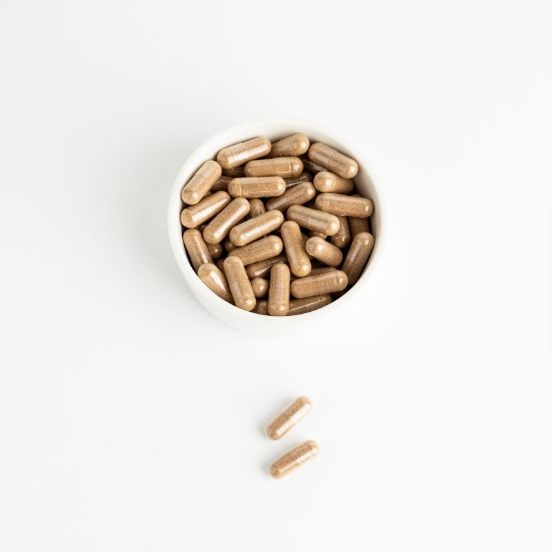 Food supplement with saffron, bacopa and ginkgo Positive Focus & Memory