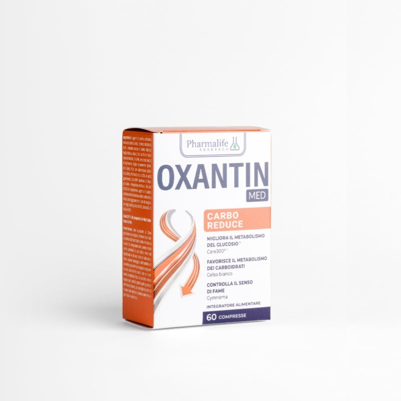 Food supplement for appetite control, glucose metabolism, carbohydrate metabolism and slimming OXANTIN® MED Carbo Reduce