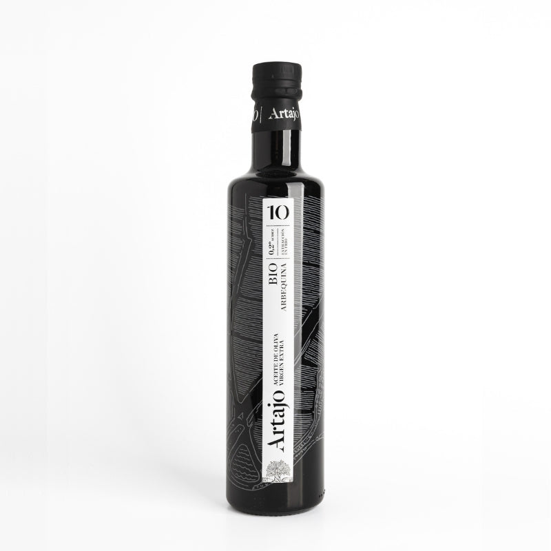 spanish organic olive oil artajo arbequina