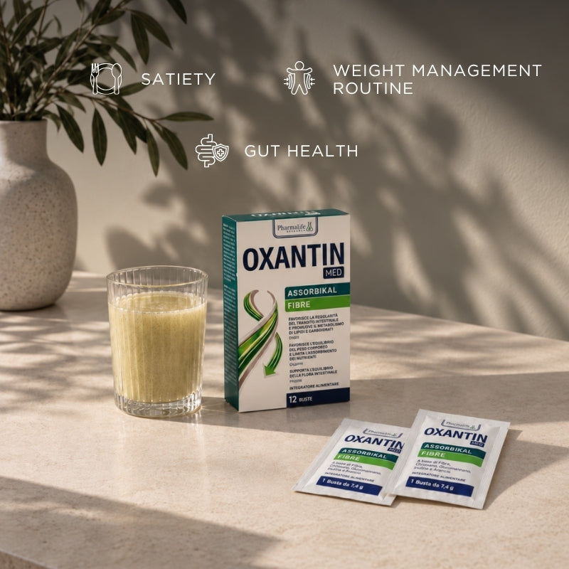 Fiber complex for satiety and weight management OXANTIN® MED Assorbikal Fibre