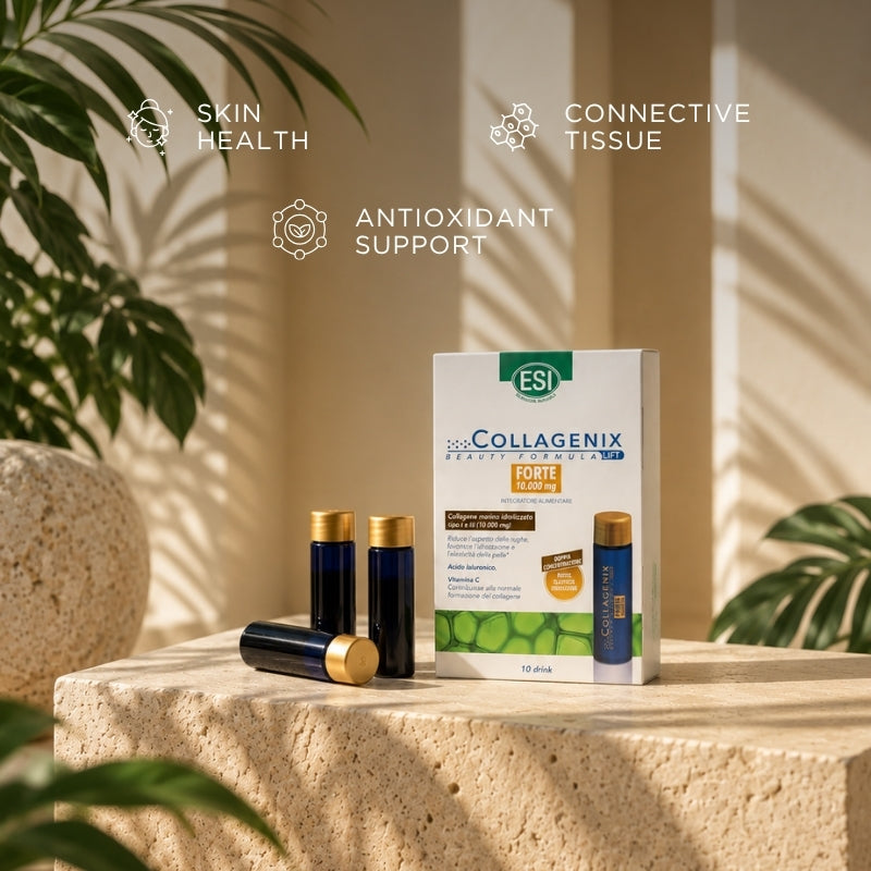 Collagenix Forte - Hydrolyzed Marine Collagen with Vitamin C, Zinc & Copper 