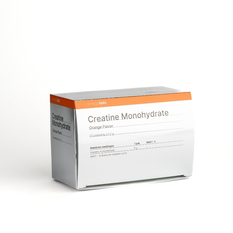 orange flavor creatine monohydrate omegalab