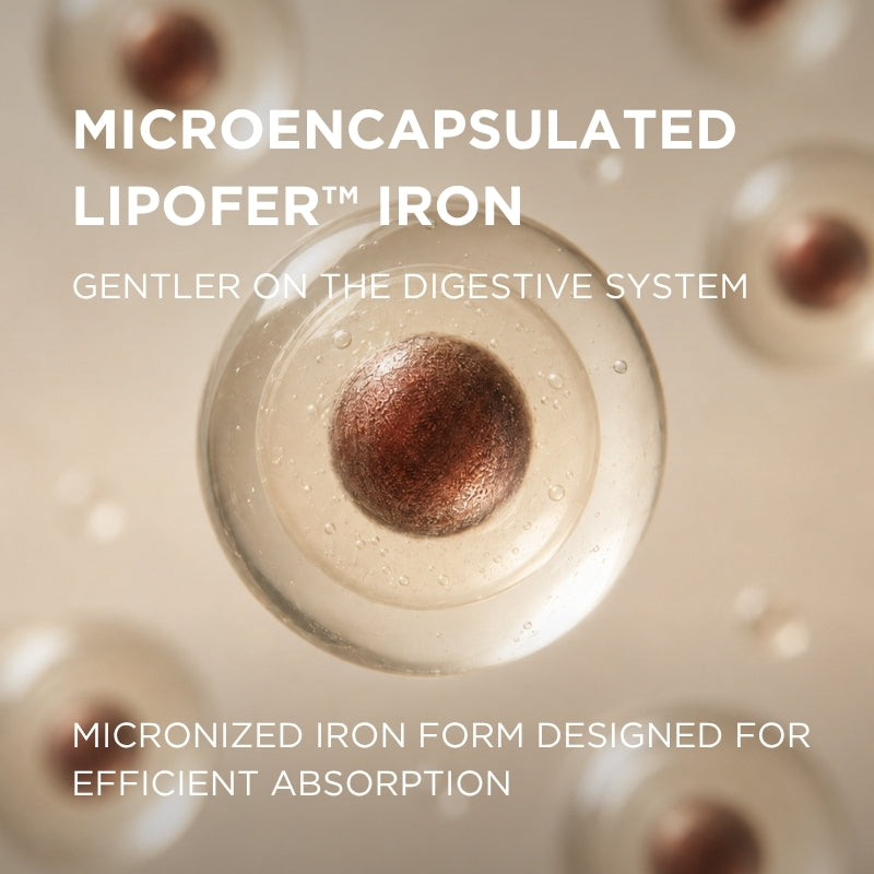 Ferrolin C® Naturcaps Microencapsulated Iron with Folate