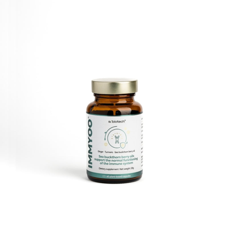 supplement for immunity with sea buckthorn, tumeric and ginger immyoo