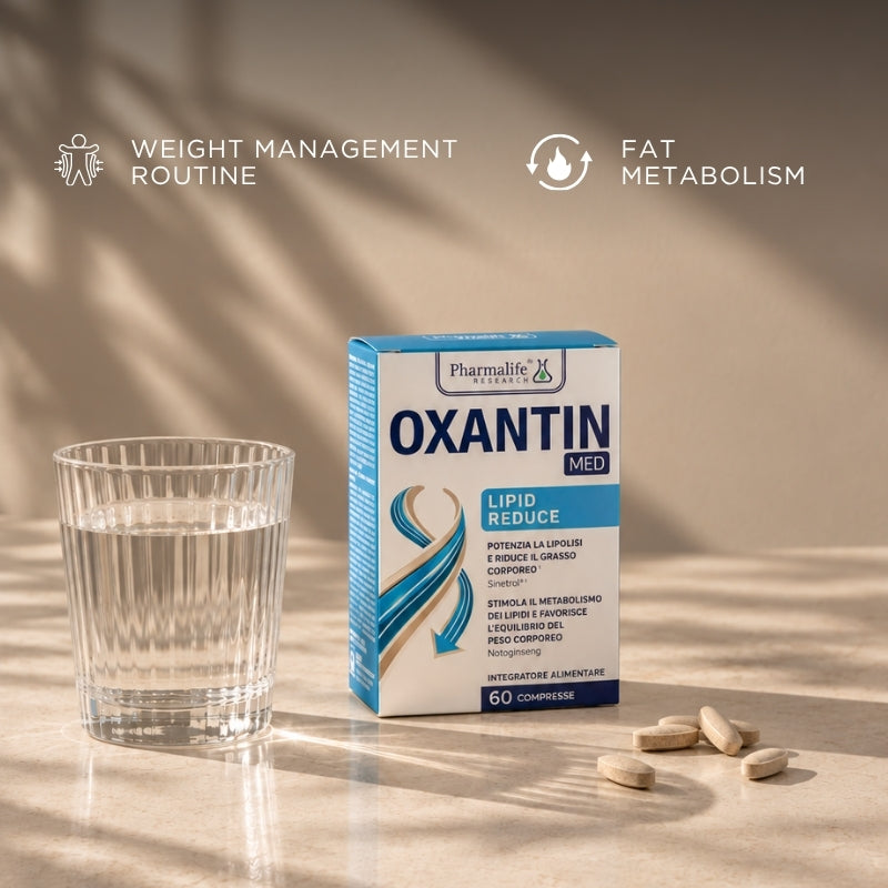 Food supplement for weight management and slimming OXANTIN® MED Lipid Reduce