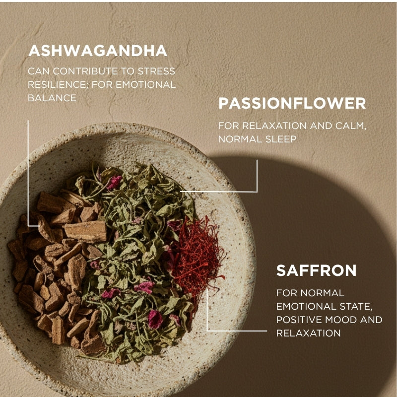 supplement for relaxation with ashwagandha positive mind and relax