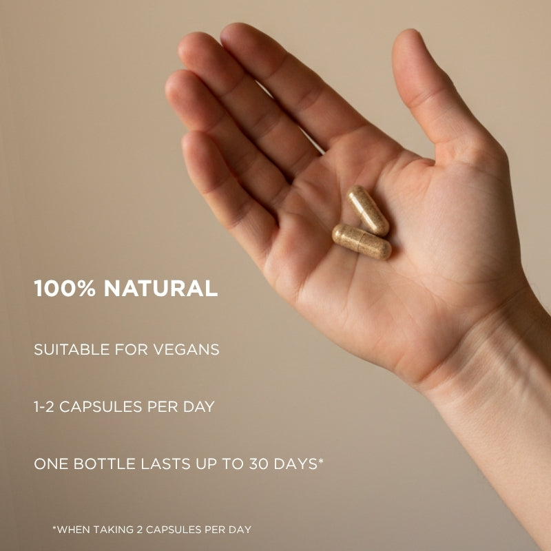 supplement with ashwagandha positive mind and relax capsules