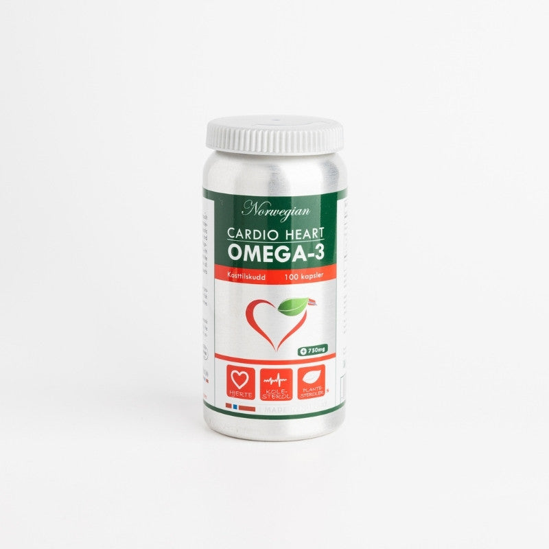 žuvų taukai Norwegian Pharma Cardio Heart Omega-3