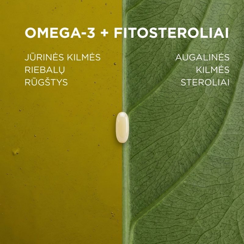 Fish Oil with Phytosterols CARDIO HEART OMEGA-3