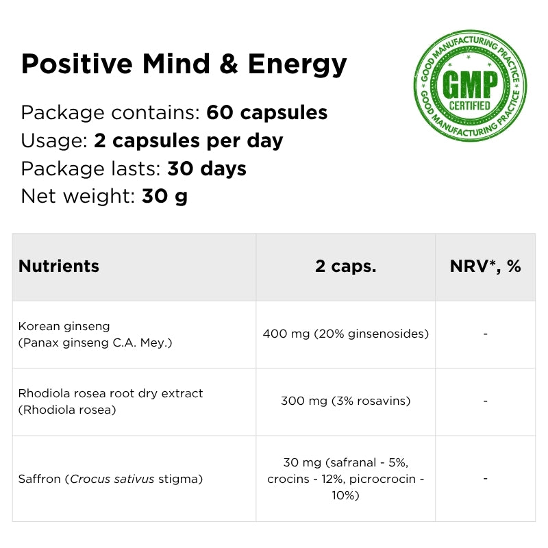 moodlab supplement for energy positive mind and energy nutrients