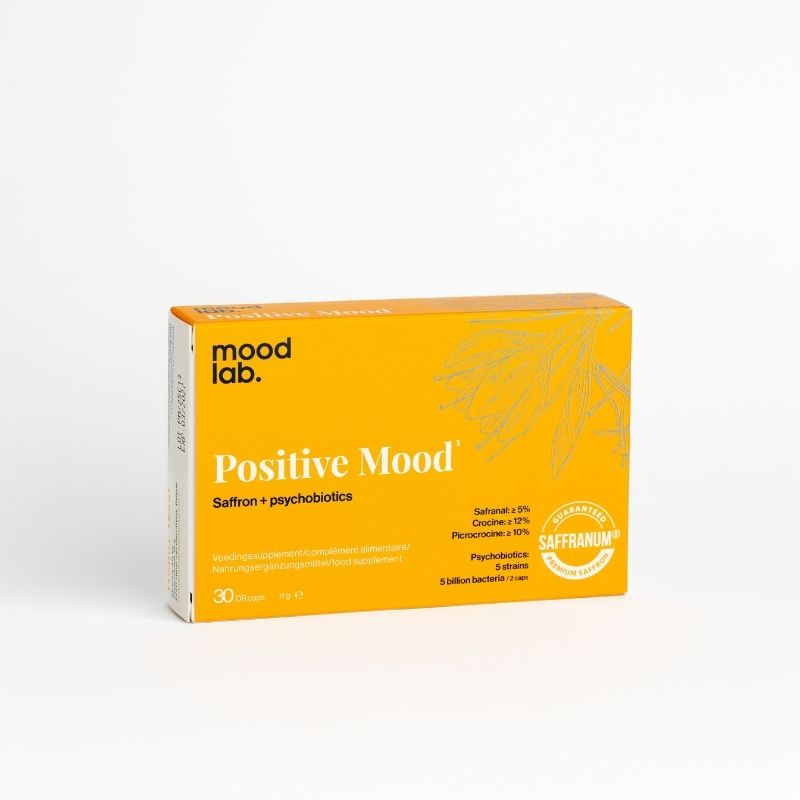 maisto papildas su safranu ir probiotikais
