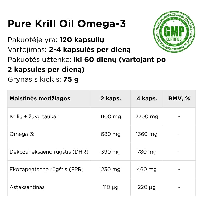 PURE KRILL OIL OMEGA-3
