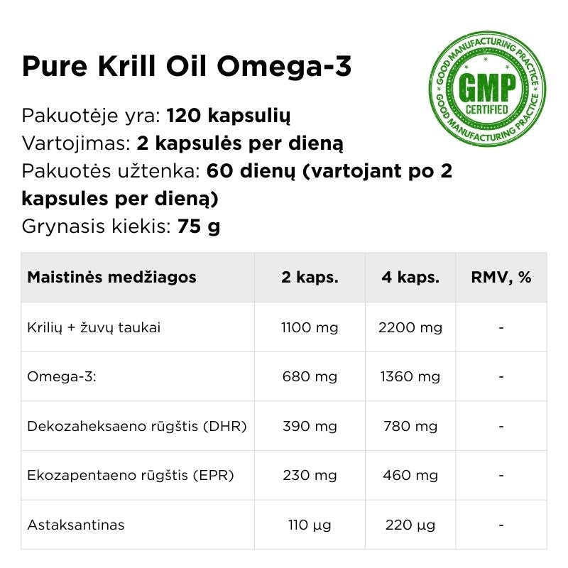 PURE KRILL OIL OMEGA-3